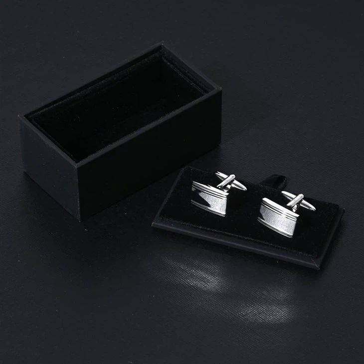 YiLi Custom Silver Cufflinks For Weddings & Business